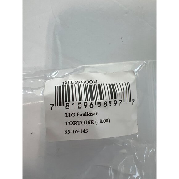 Life Is Good Faulkner Blue Light Blocking Glasses Tortoise Frame +0.00 Readers - Picture 6 of 7